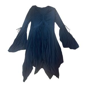 Dolls Kill Widow Bell Sleeve Dress